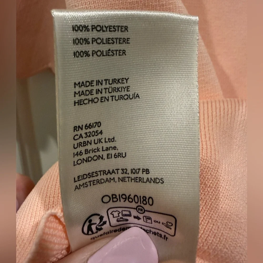 Anthropologie Maeve NWT Scalloped Twofer Sweater Tee - Picture 6 of 8